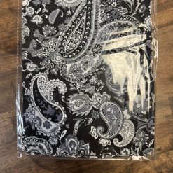 M&F Western 33"x33" Wild Rags Silk Paisley Scarf Bandana Black One Size