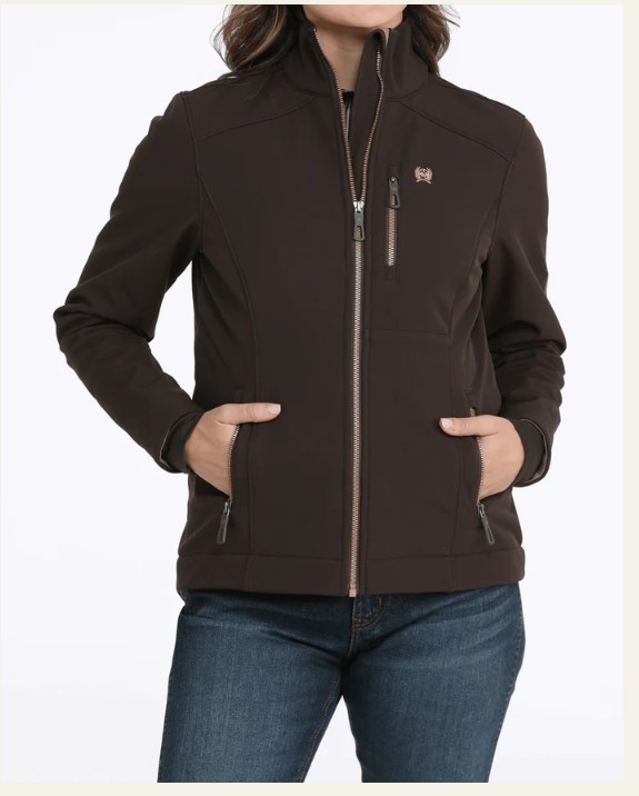 Cinch Women's CC Bonded Jacket-Brown
