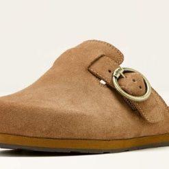 Country Mule-CARAMEL SUEDE