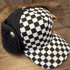 Variation #2509 of Checked Spur Earflap Trapper Hat