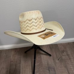 Twister Straw Hat-Brown