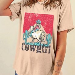 Rodeo Cowgirl Graphic Tee