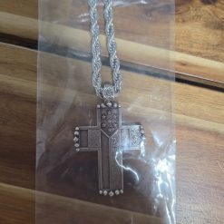 Flag Cross Necklace