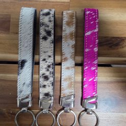 Hair on Hide Keychain