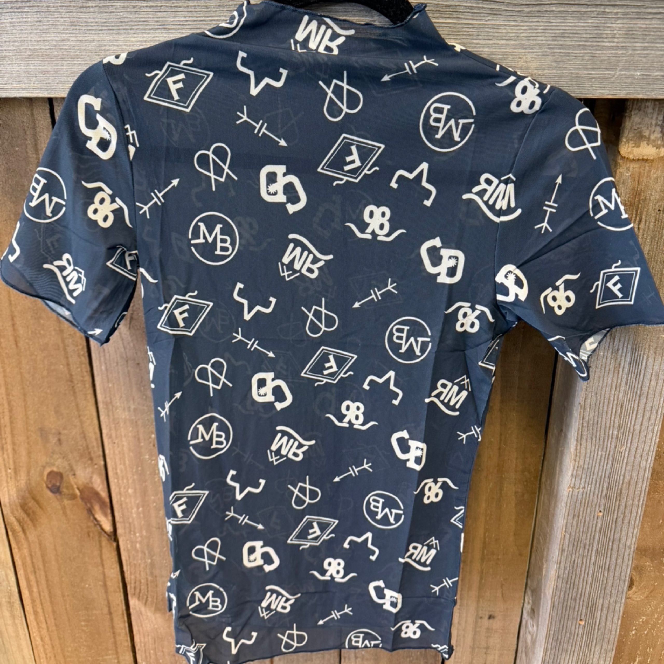 Cinch Navy Short Sleeve Mesh