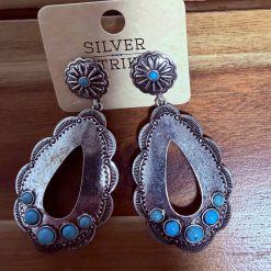 Silver Strike Earings