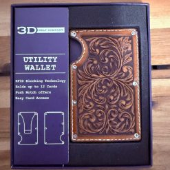 3D Mens Smart Wallet Leather