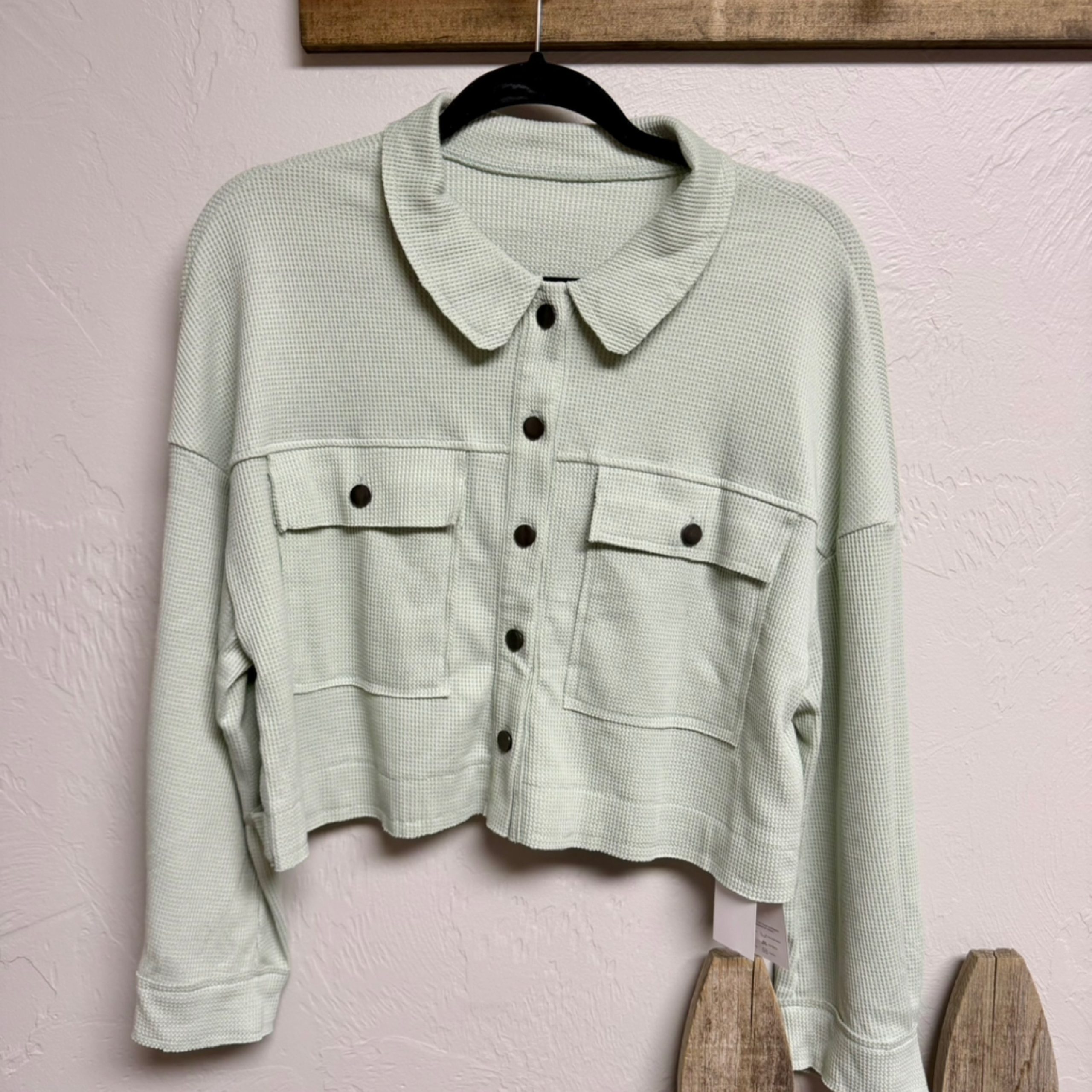 Comfort Mint Blue Jacket