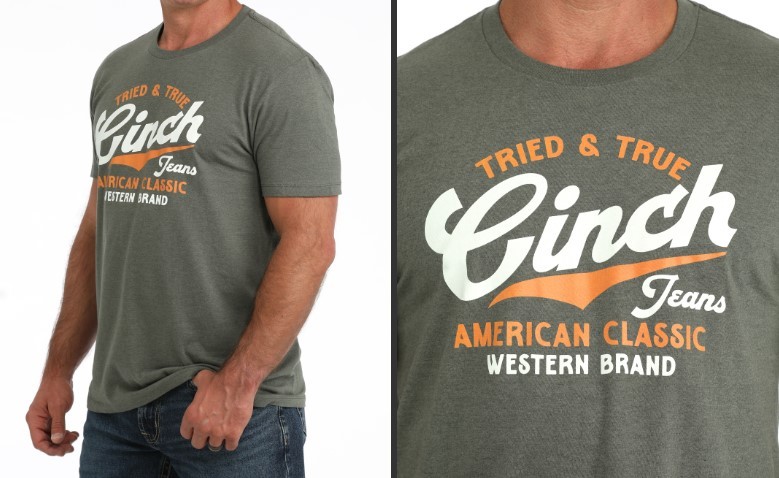 Cinch Logo T Green