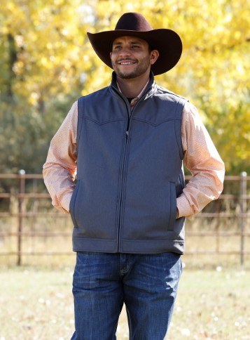 MENS CC BONDED VEST -CHR