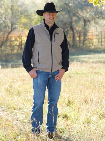 MENS CC BONDED VEST -KHA